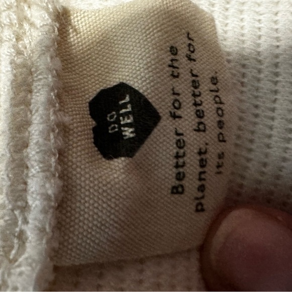 Madewell Cream Cross-Back Tank Top - Picture 4 of 9